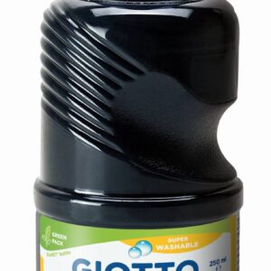 Giotto Tempera Pronta School Paint colore Nero 250 ml Flacone