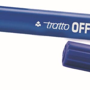 Tratto Office Maxi marcatore con punta grossa mm. 0,8-2. Colore Blu
