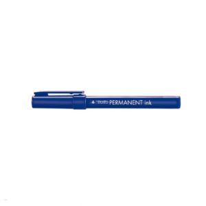 Tratto Permanent Ink Evidenziatore marcatore indelebile, punta tonda da 0,8-2 mm. Colore blu