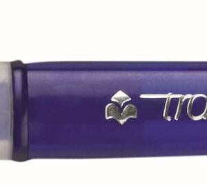 Tratto 3Tre Penna a sfera triangolare a scatto. Colore Blu