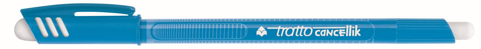 Tratto Cancellik penna inchiostro cancellabile, colore Azzurro