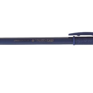 Tratto 1Uno Green Plastic Penna Tratto colore Blu