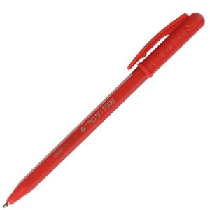 Tratto 1Uno Green Plastic Penna Tratto colore Rosso