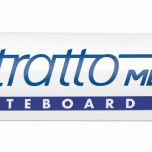 Tratto Memo Clip Marcatore per lavagne bianche, cancellabile a secco. Punta tonda 4mm. Colore Blu