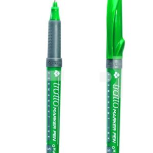 Tratto Marker Pen OHP Marcatore universale ideale per CD DVD. Punta media. Colore Verde