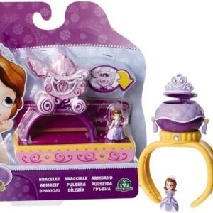Disney Sofia braccialetti con mini personaggio