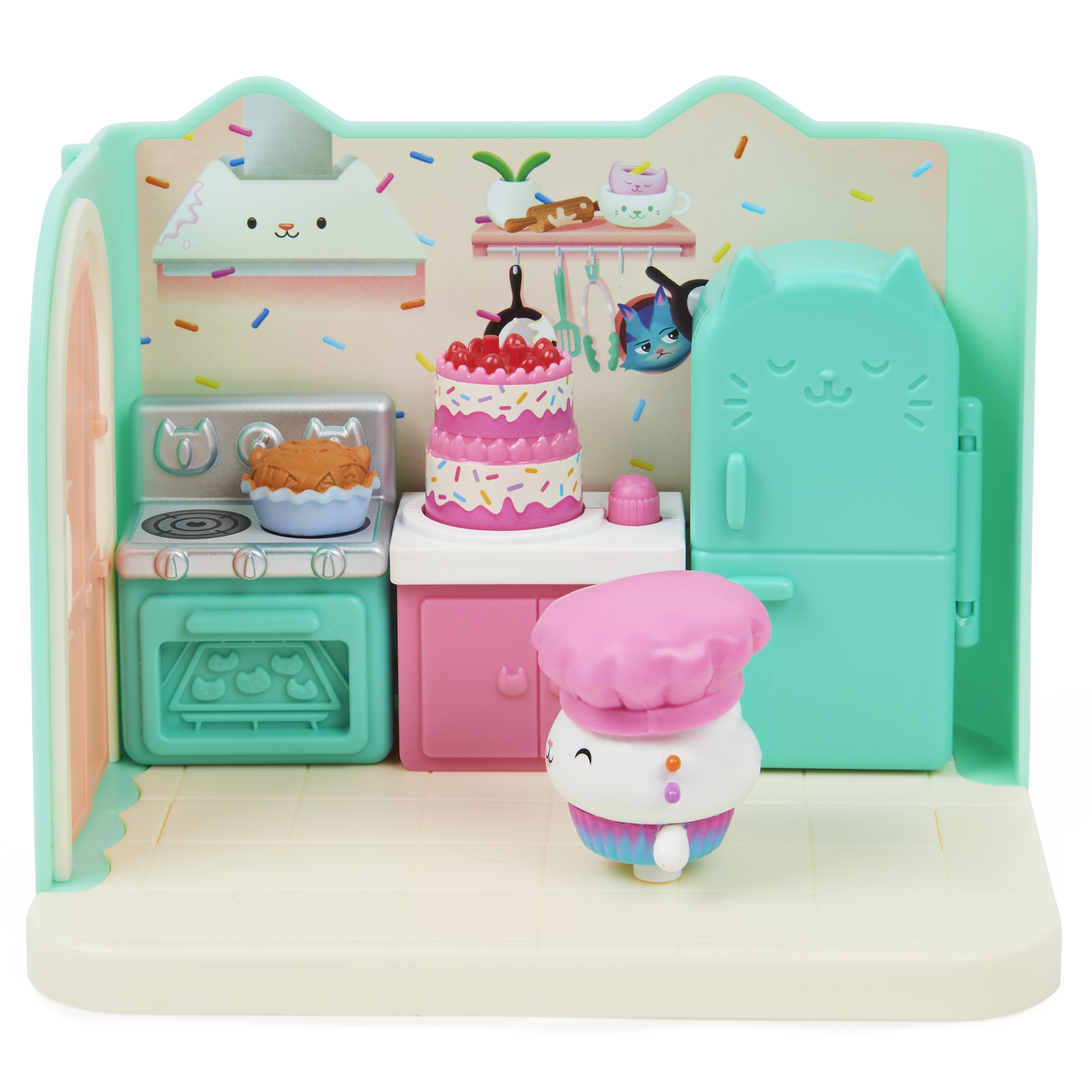 Gabby's Dollhouse la cucina di gattino Doletto - 6062035 - immagine 3