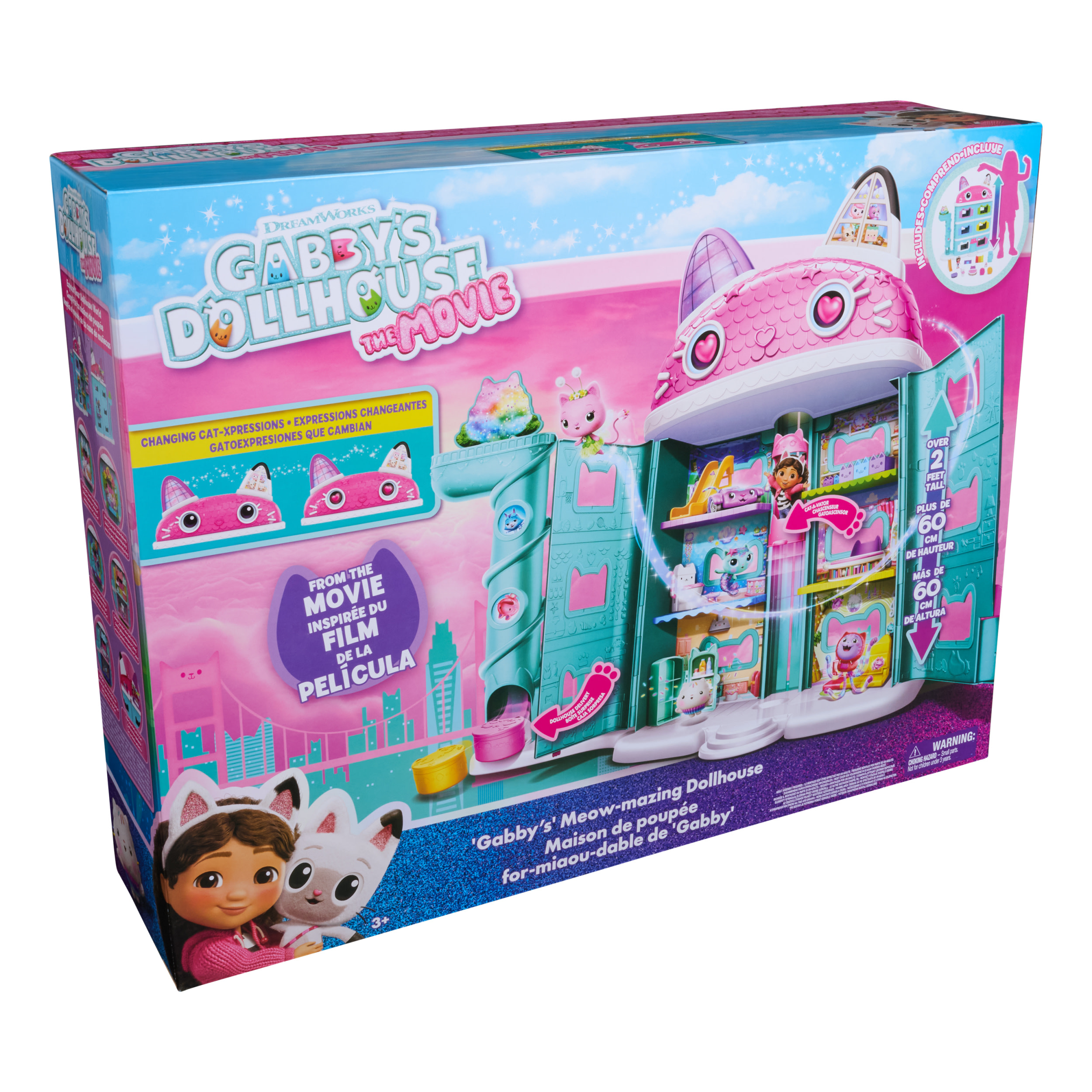 Gabby's Dollhouse Playset casa delle bambole di Gabby - 6074334 - immagine 4