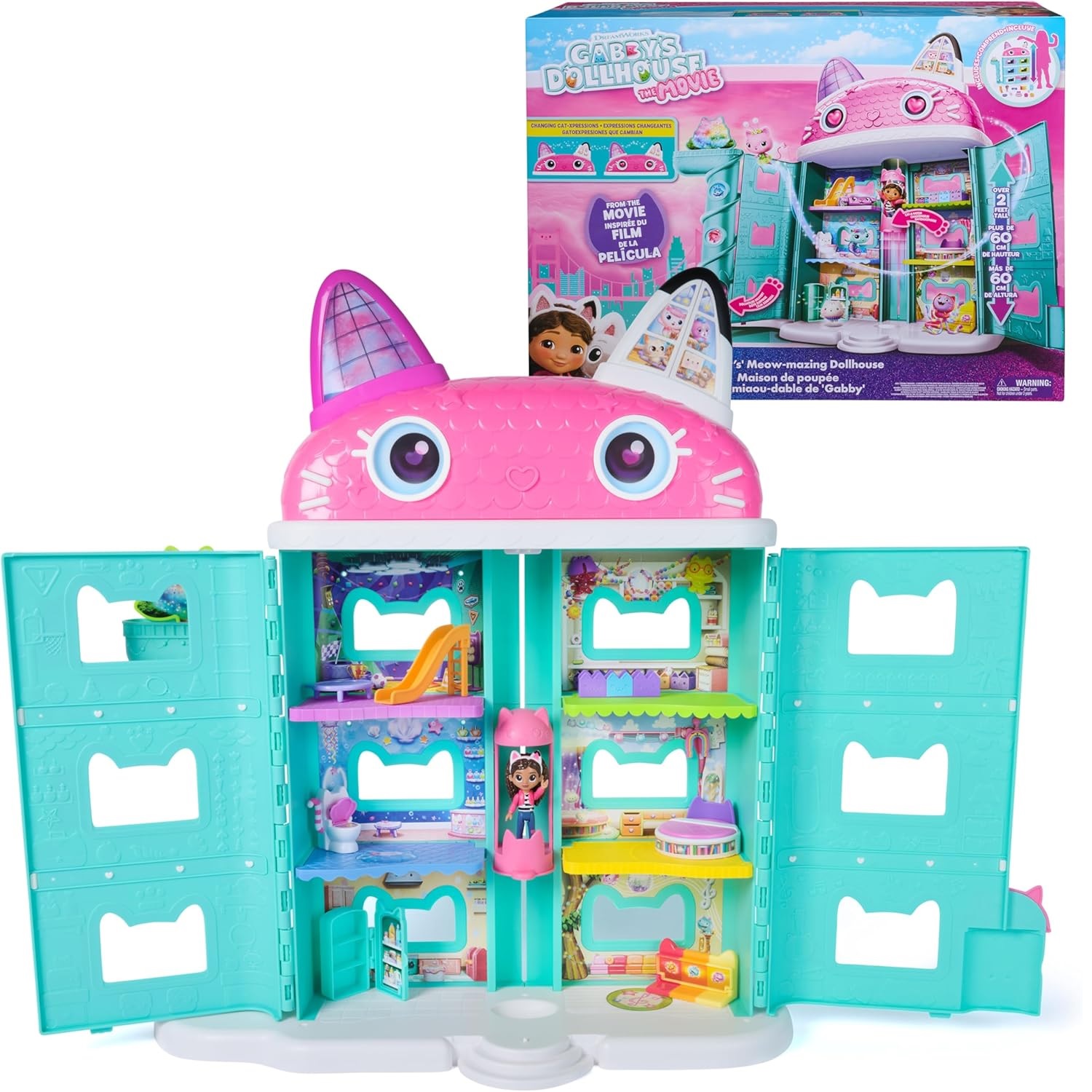 Gabby's Dollhouse Playset casa delle bambole di Gabby - 6074334