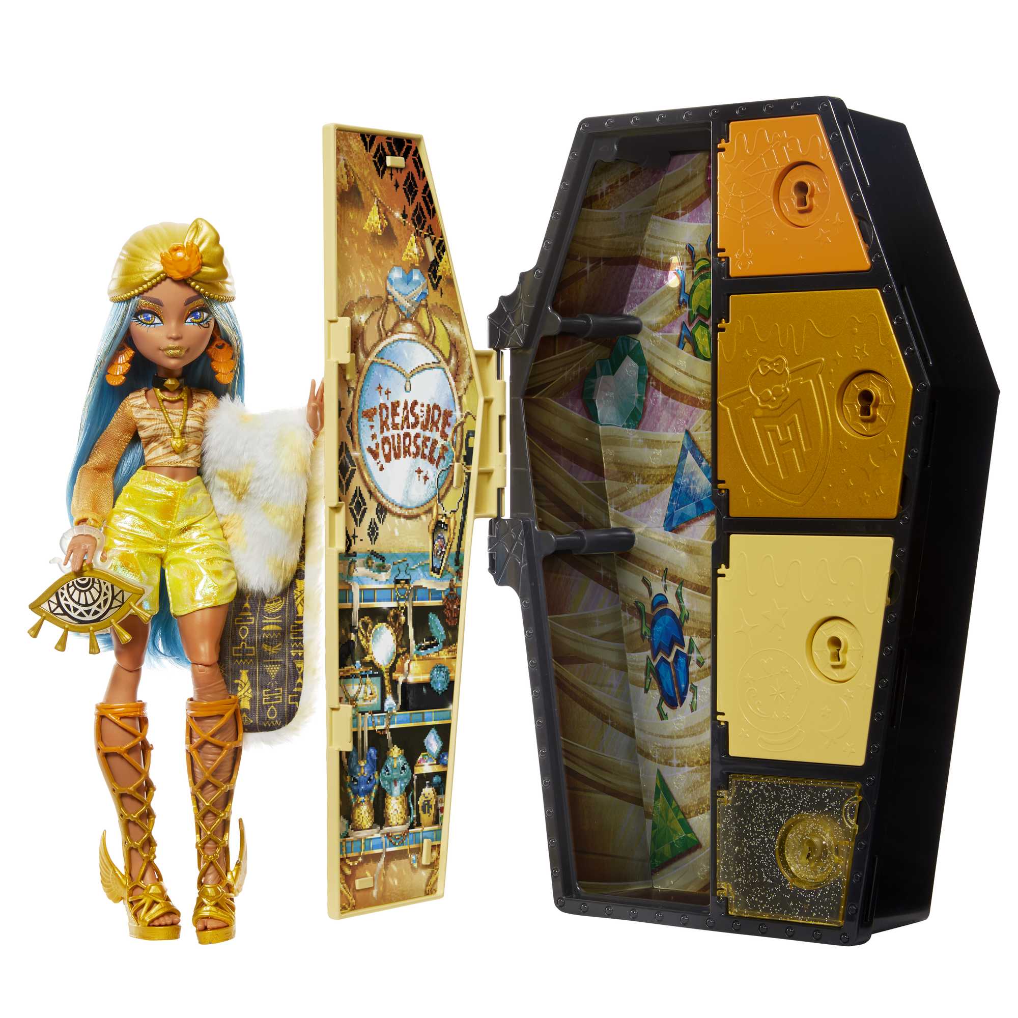 Monster High bambola fashion doll SEGRETI BRIVIDO CLEO - immagine 4