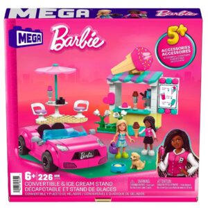 Mega Bloks Barbie Cabrio e Chiosco dei Gelati