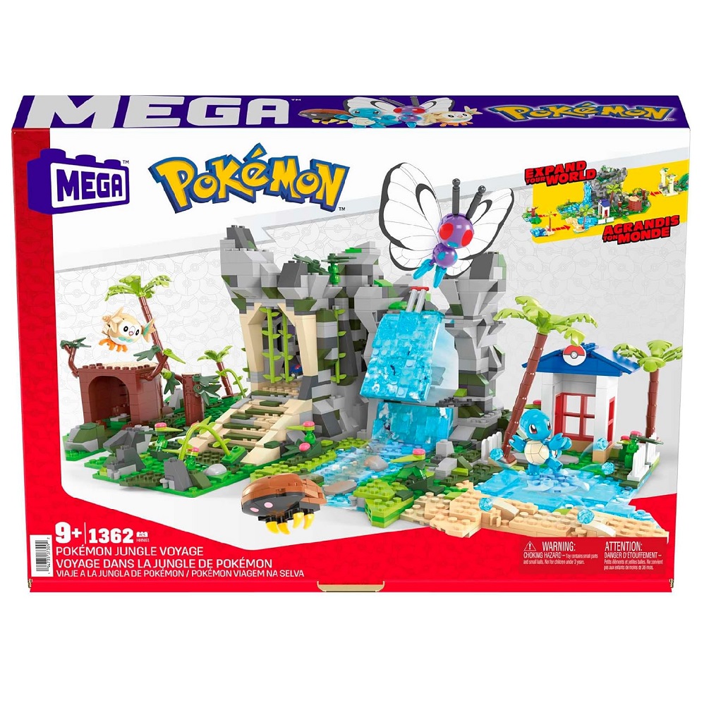 Mega Bloks Pokemon Spedizione nella Giungla