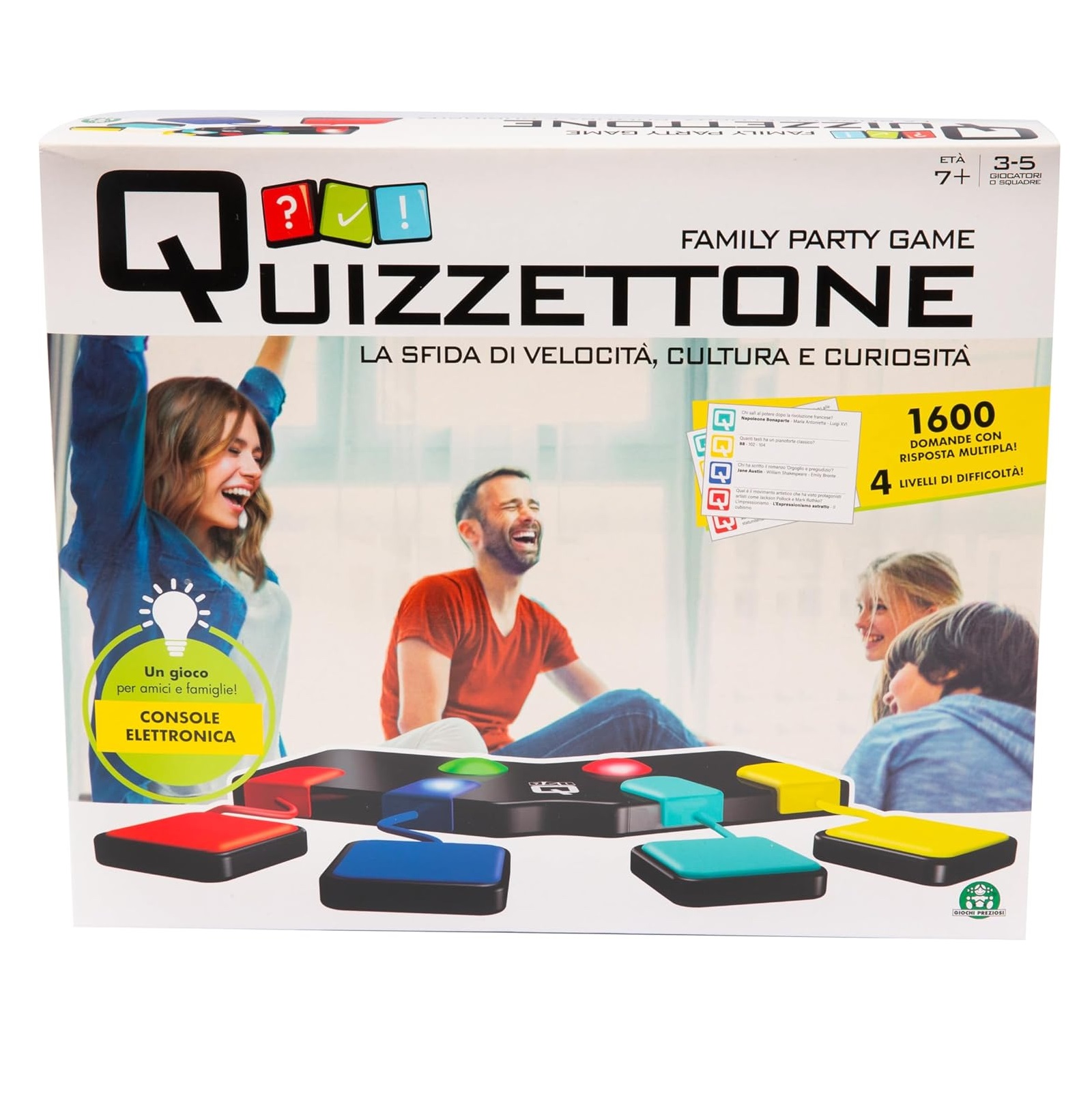 Quizzettone gioco da tavolo interattivo - Giochi Preziosi codice QUT00000 - immagine 3
