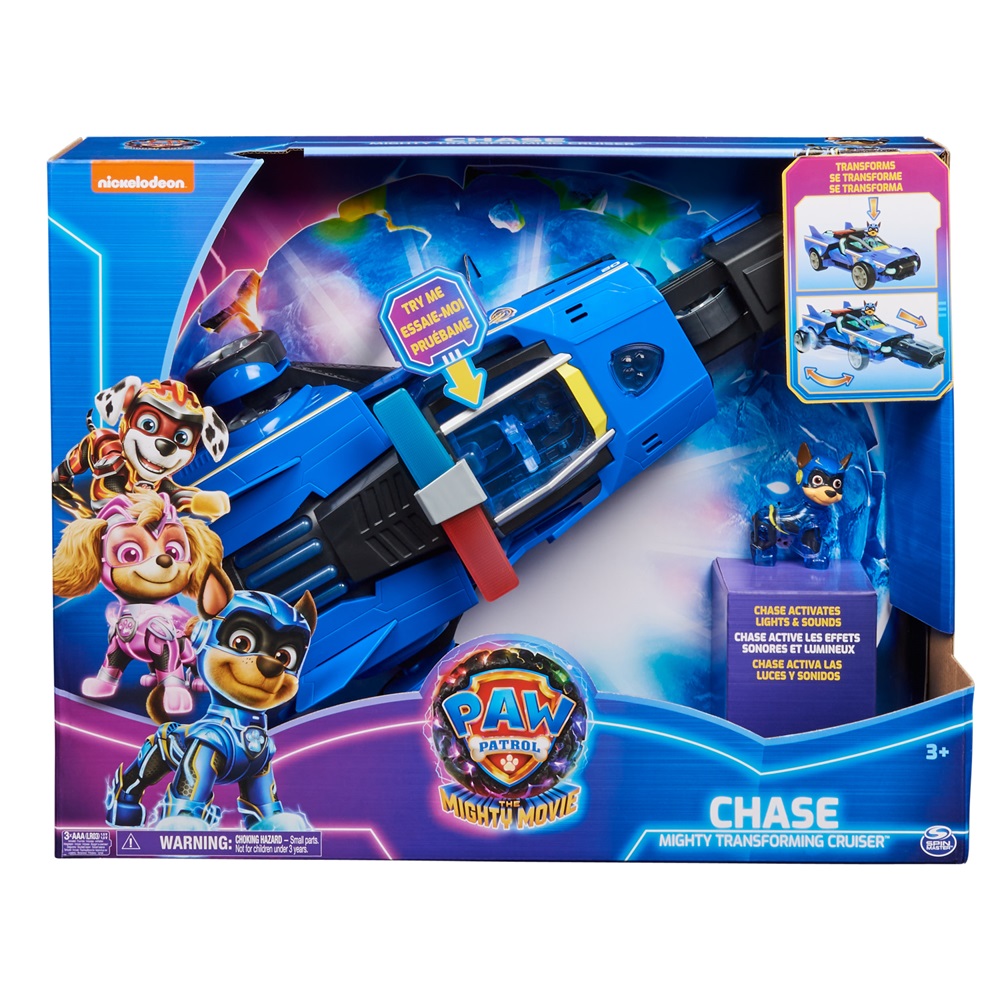 Paw Patrol Veicolo Cat Pack del personaggio Chase con personaggio - 6067497