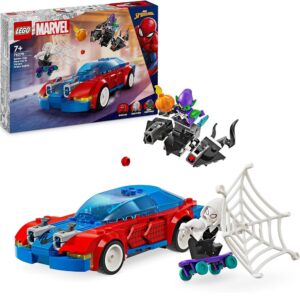 Lego Super Heroes Marvel Auto da corsa di Spider-Man e Venom Goblin 76279