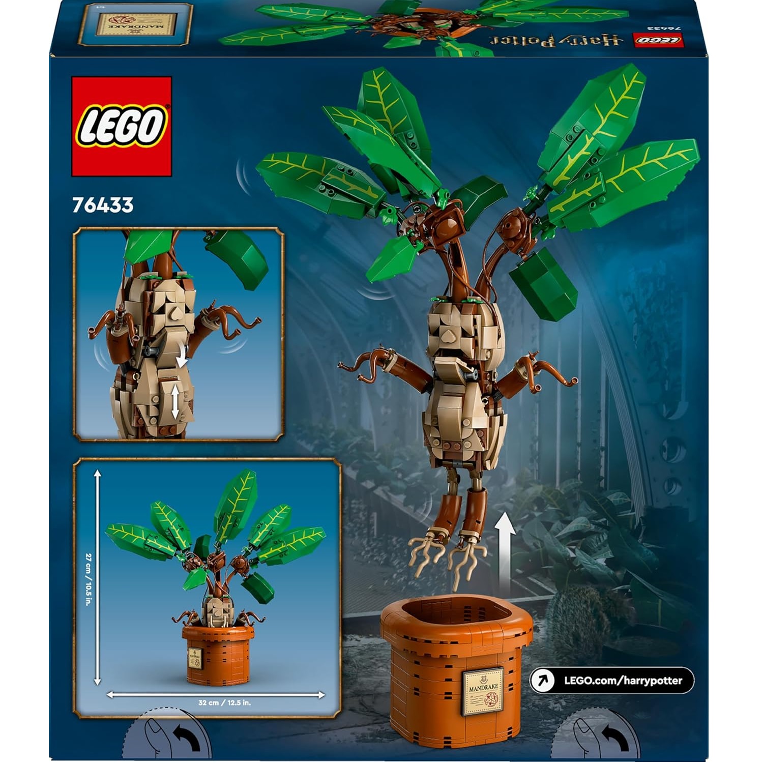 Lego Harry Potter Mandragola 76433 - immagine 3
