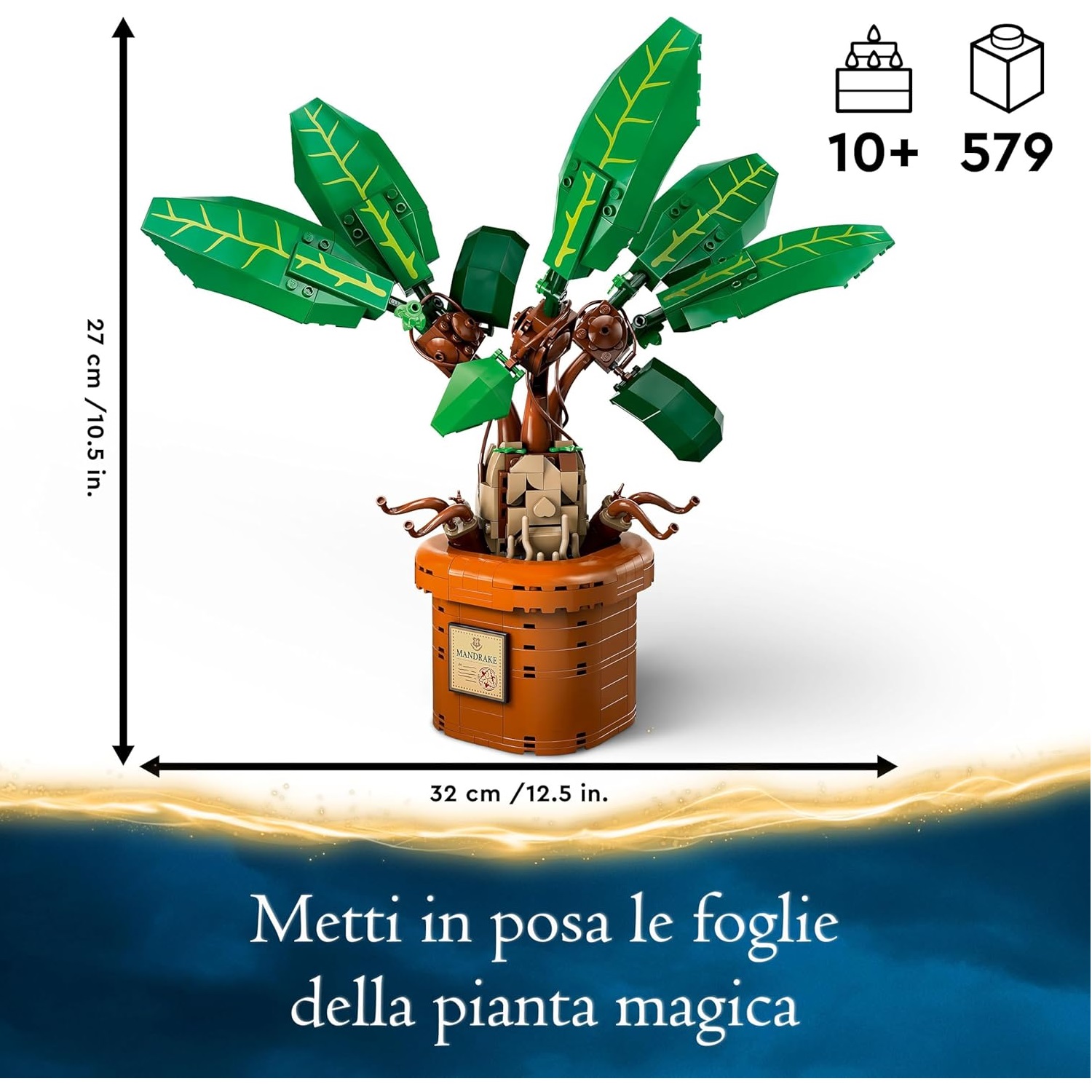 Lego Harry Potter Mandragola 76433 - immagine 2