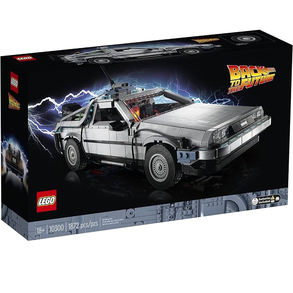 Lego Creator Expert Macchina del tempo Ritorno al futuro 10300