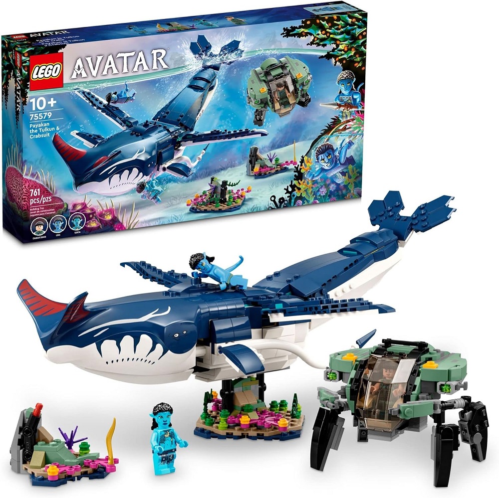 Lego Avatar Tulkun Payakan e Crabsuit 75579
