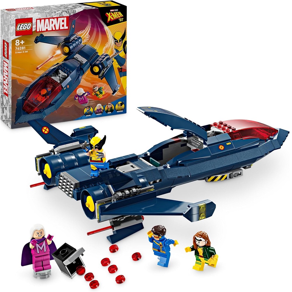 Lego Super Heroes Marvel X-Jet di X-Men 76281