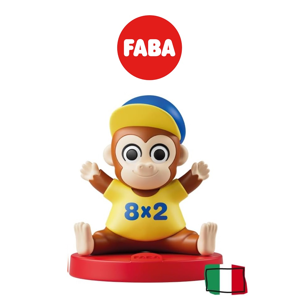 Faba raccontastorie scimmia fiaba divertiamoci con le tabelline