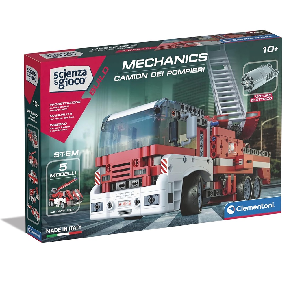 Scienza e Gioco Build - Camion dei pompieri 19181