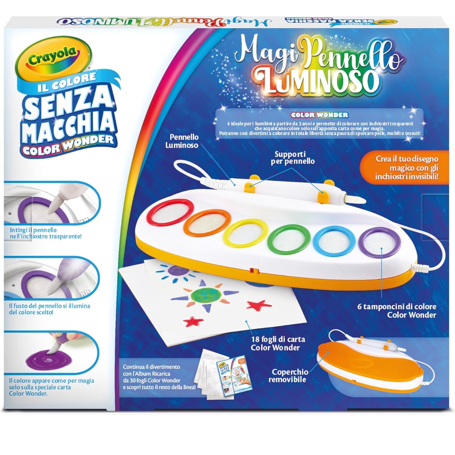 Crayola Color Wonder MagiPennello Luminoso - immagine 3