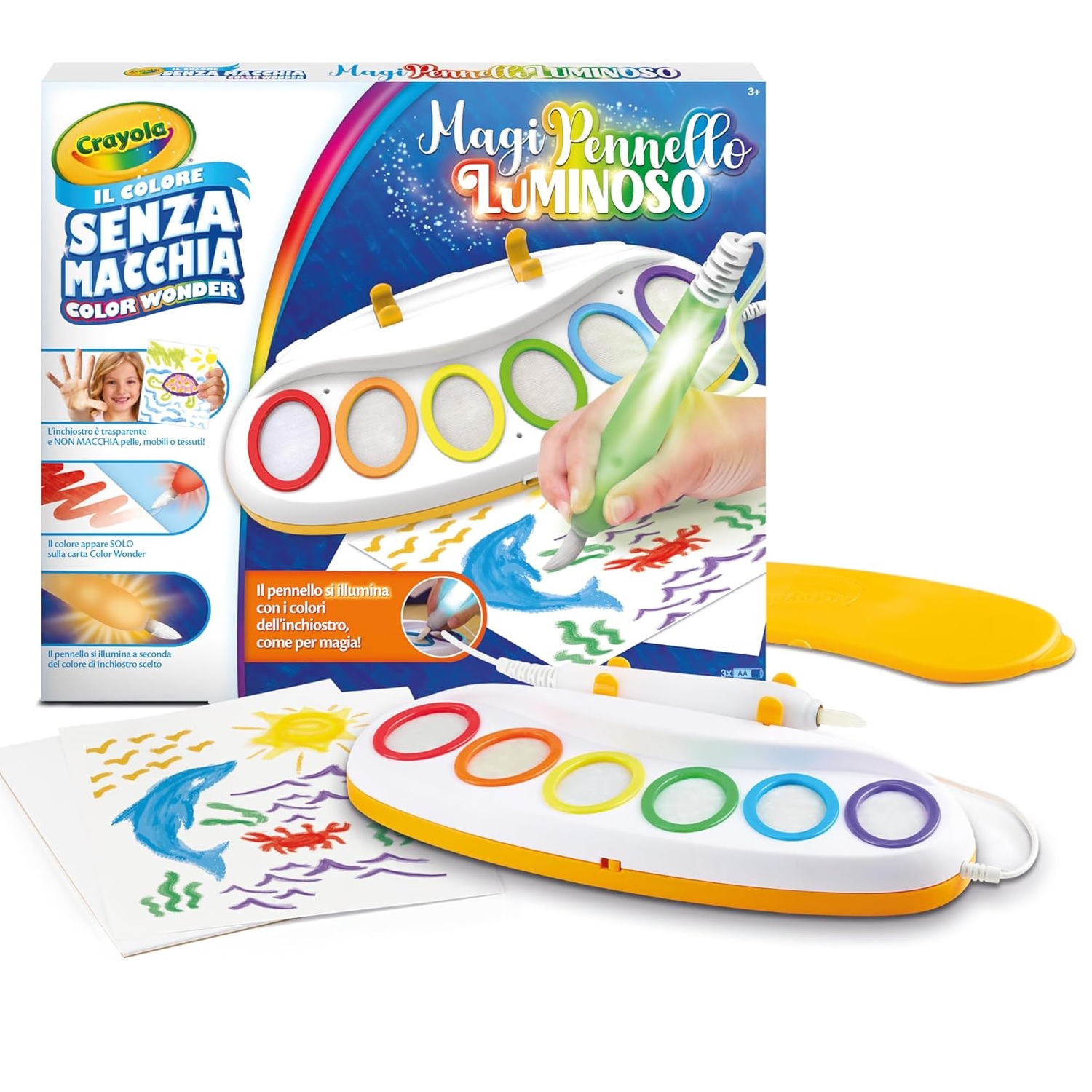 Crayola Color Wonder MagiPennello Luminoso - immagine 2