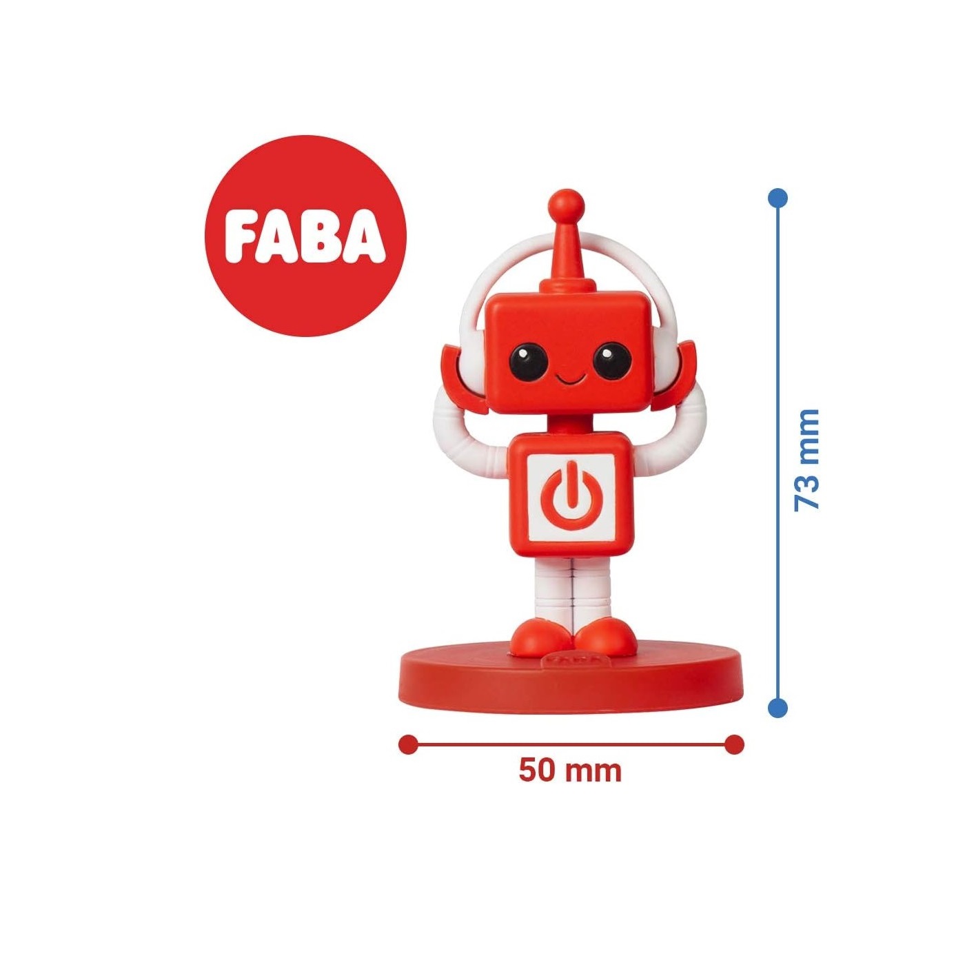 Faba raccontastorie fiaba raccontastorie Robot rosso - immagine 2