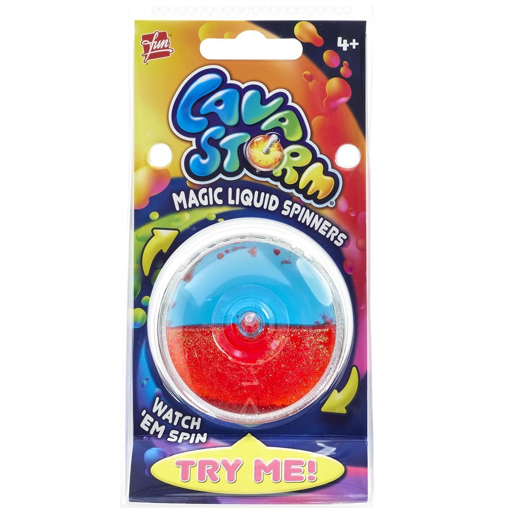 LavaStorm Magic Liquid Spinner - Trottola con effetto lava colorato - immagine 3