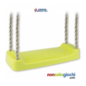 Seggiolino Altalena “Senior” 4 corde – Androni – Colore Verde Sedile in plastica