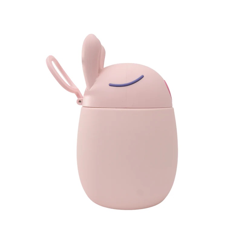 Contenitore termico Bestie Animal 600ml Coniglio Rabbit Bunny rosa - Asobu - immagine 2
