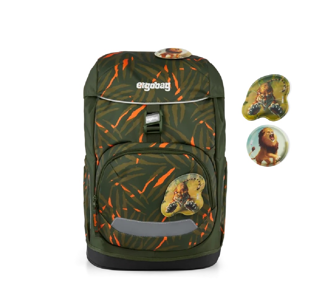 Zaino Ergobag Flex ExBeardition Tigre – Zaino Ergonomico Scuola Primaria 23L - immagine 4